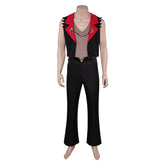 Dear Santa (2024) Satan Black Vest Set Outfits Halloween Cosplay Costume